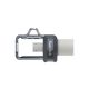 7. Pendrive SanDisk Ultra Dual Drive M3.0 SDDD3-032G-G46 (32GB; microUSB, USB 3.0; kolor szary)