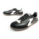 17. Skechers Kickoff buty sportowe damskie sneakersy czarne skórzane