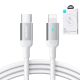 6. Kabel Joyroom Extraordinary Series A10 Lightning / USB-C PD 20W 1.2 m - biały