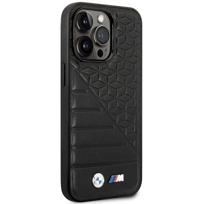 4. Etui BMW Bi Pattern na iPhone 14 Pro 6,1" - czarne
