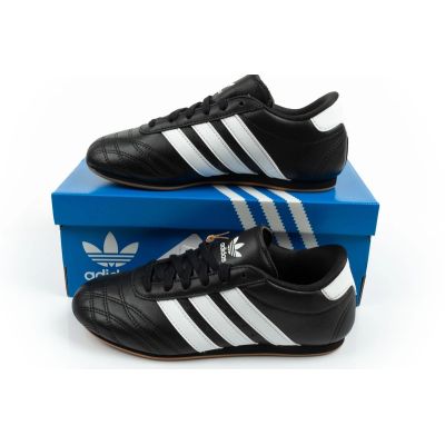 10. Adidas buty damskie sportowe Taekwondo Lace czarne modne skórzane