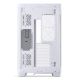 29. Jonsbo TK-4 Gehäuse, Midi-Tower, ATX, Tempered Glass - weiß