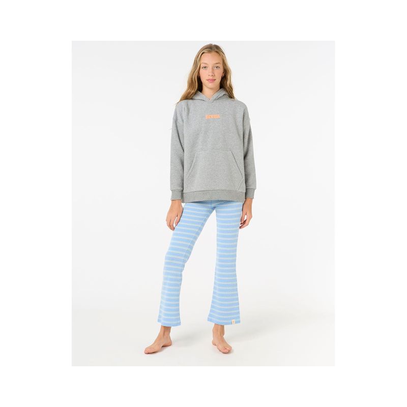 5. Bluza RIP CURL Island Bliss Hood - Girl szary