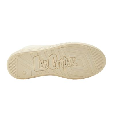 4. Lee Cooper buty damskie sportowe trampki beżowe platforma modne
