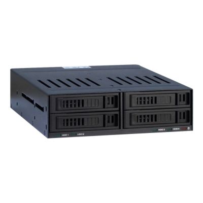 Inter-Tech Wechselrahmen 4x2,5" X-3531 fĂĽr 1x5,25"Einschub