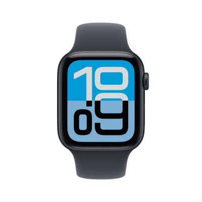 2. Apple Watch SE (3nd generation) OLED 44 mm Cyfrowy 368 x 448 px Ekran dotykowy 5G Czarny Wi-Fi GPS