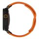 3. UAG Monarch - pasek FKM do Apple Watch series 4-6 & SE 1-3, 44mm / series 7-9, 45mm / series 10-11, 46mm / Ultra 1-3, 49mm (orange / black titanium)