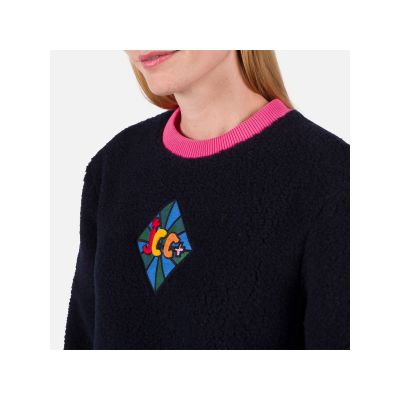 9. Bluza Rossignol W Lumy Fleece Sweat niebieski