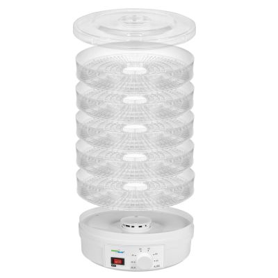 23. Suszarka do grzybów, warzyw i owoców GreenBlue GB190 (250W; kolor biały)