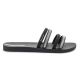 6. IPANEMA MESH SLIDE II FEM BLACK/SILVER 83751-BP394