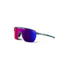 Okulary przeciwsłoneczne Julbo Frequency - Spectron 3 HD - shiny blue/black