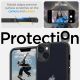 8. Etui Spigen Ultra Hybrid na iPhone 14 Plus - matowo-czarne