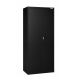 Iron Mate Szafa Gospodarcza Metalowa SATURN 185x90x45 Czarna RAL9005