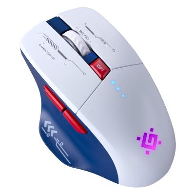 2. DEFENDER MYSZ GM-126 TISA RF+BT OPTIC 1600dpi 6P BIAŁA