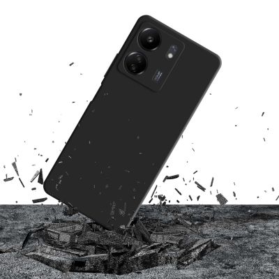 8. Etui 3mk Silicone Case na Xiaomi Redmi 13C/POCO C65 - czarne