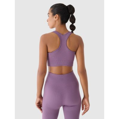 5. Biustonosz treningowy z niskim wsparciem 4F 4FWAW24USBAF141-50S