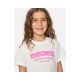 4. Koszulka dziewczęca RIP CURL Surf Puff Relaxed Tee -Girl biała