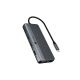 4. ICY BOX IB-DK4062-CPD Przewodowa USB 3.2 Gen 1 (3.1 Gen 1) Type-C Antracyt