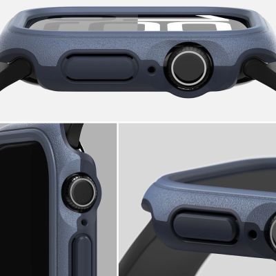 4. Etui Ringke Onyx na Apple Watch 10 46 mm - granatowy