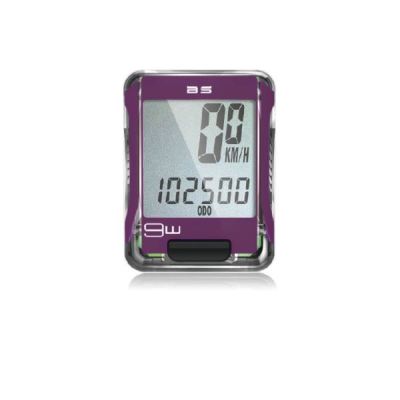 TECHWELL licznik przewodowy BS-9W czarny