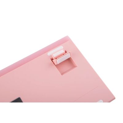 18. Klawiatura gasket HERO84 HE PINK+Gradient+Contour Dragon King switch RGB AULA