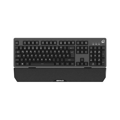 10. QPAD MK-40 klawiatura Gaming USB QWERTZ Niemiecki Czarny