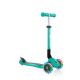 2. Hulajnoga 3-kołowa Globber Foldable Lights Emerald Green Jr 437-107