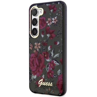 2. Etui Guess Flower Collection na Samsung Galaxy S23+ - zielone