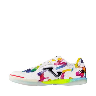 5. Buty piłkarskie Joma Top Flex Indoor 2676 białe TOPS2676IN