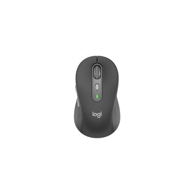 5. Logitech MK950 Signature for Business klawiatura Dołączona myszka Biuro RF Wireless + Bluetooth QWERTZ Niemiecki Grafitowy