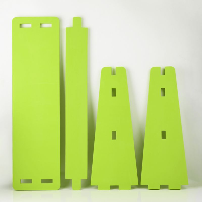 4. Płotek treningowy składany pianka EVA regulowana wysokość SMJ sport  PP-3161