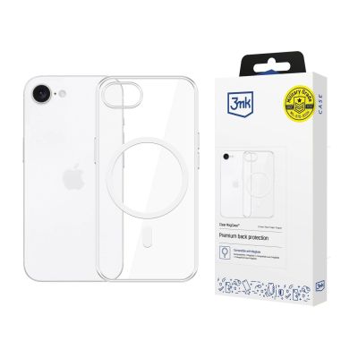 Etui 3mk Clear MagCase na Apple iPhone 16E - przezroczyste