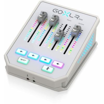 2. TC Helicon GO XLR Mini-WH Mikser / sampler do streamingu biały