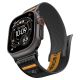6. Pasek Spigen Athlex Air 2 na Apple Watch (44 / 45 / 46 / 49 mm) - czarno-pomarańczowy