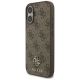 2. Etui Guess 4G Small Classic Logo MagSafe na iPhone 17 - brązowe