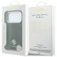 8. Etui Guess 4G with Stripe Round and Classic Logos MagSafe na iPhone 17 Pro / 18 Pro - czarne