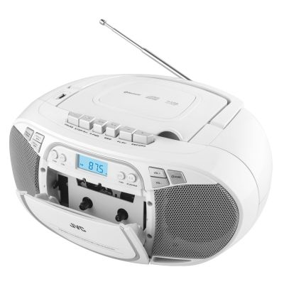 12. Radioodtwarzacz JVC RC-E451W Boombox white