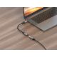 4. Equip 133446 adapter kablowy 0,15 m DisplayPort HDMI Czarny, Szary