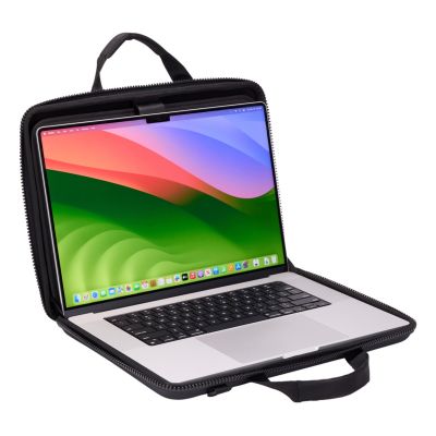 4. Rękawica Thule, pasuje do rozmiaru 16", podłączanie do MacBooka, czarny