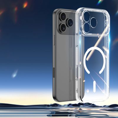 13. Etui Dux Ducis Clin Mag na iPhone 17 Pro kompatybilne z MagSafe - przezroczyste