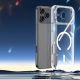 13. Etui Dux Ducis Clin Mag na iPhone 17 Pro kompatybilne z MagSafe - przezroczyste