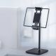 16. Acefast teleskopowy uchwyt do telefonu i tabletu (135-230mm szer.) na biurko 360° czarny (E4 black)