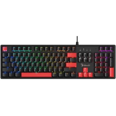 4. Klawiatura przewodowa A4Tech Bloody S98 Sport Lime mechaniczna