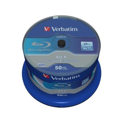 4. Płyta BDR Verbatim 43838 (25GB; 6x; 50szt.)