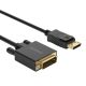 3. Kabel Orico XD-DTD DisplayPort do DVI 4K 2 m - czarny