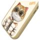 7. Etui Nimmy Cool&Cute 2.0 Cat na iPhone 16 - zielone