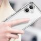 5. Etui Outer Space na iPhone 17 - przezroczyste
