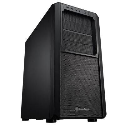 11. Obudowa SilverStone SST-SED1-B Seta D1 Midi-Tower - juodas