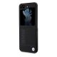 6. Etui BMW Leather Hot Stamp na Samsung Galaxy Z Flip 5 - czarne