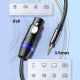 4. Kabel audio Orico AXKF mini jack 3,5 mm do XLR żeńskiego 5 m - czarny